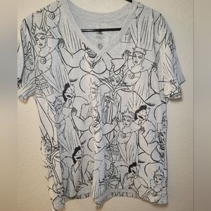 Disney villains cute tshirt